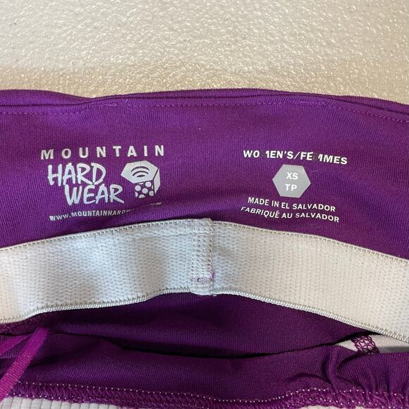 Mountain Hardwear Halter Dress XS Purple Blue Athletic Shelf‎ Bra Sleeveless - Picture 5 of 9